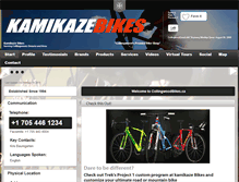 Tablet Screenshot of collingwoodbikes.ca